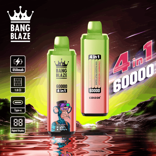 Bang Blaze 60K 4-in-1 Disposable Vape – 60,000 Puffs | consistent performance - Image 5