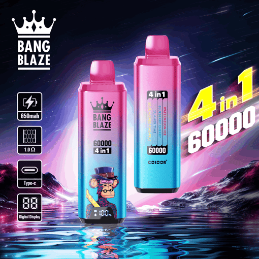 Bang Blaze 60K 4-in-1 Disposable Vape – 60,000 Puffs | consistent performance - Image 6