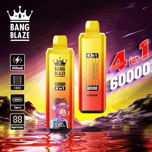 Bang Blaze 60K 4-in-1 Disposable Vape – 60,000 Puffs | consistent performance - Image 7