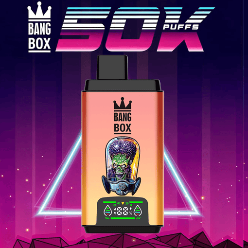 Bang Box 50K 2-in-1 Disposable Vape – 50,000 Puffs | Dual Flavor Switch | Rechargeable Mesh Coil – Image 3