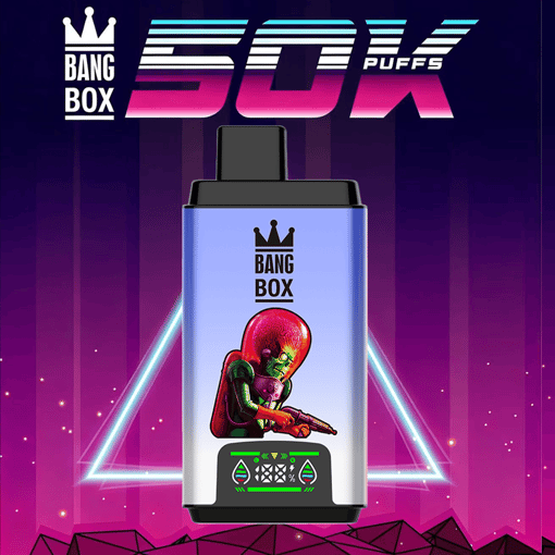 Bang Box 50K 2-in-1 Disposable Vape – 50,000 Puffs | Dual Flavor Switch | Rechargeable Mesh Coil – Image 9