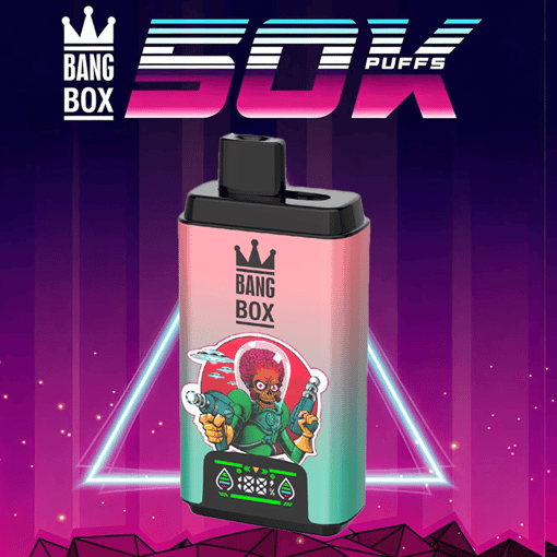 Bang Box 50K 2-in-1 Disposable Vape – 50,000 Puffs | Dual Flavor Switch | Rechargeable Mesh Coil – Image 2