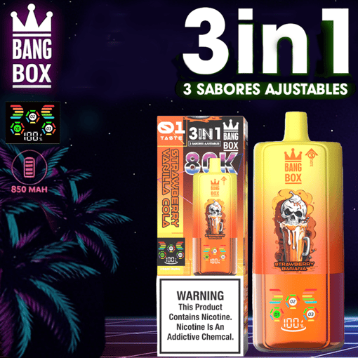 Bang Box 80K 3-in-1 Disposable Vape – 80,000 Puffs | Triple Flavor System | Rechargeable Mesh Coil - Image 6