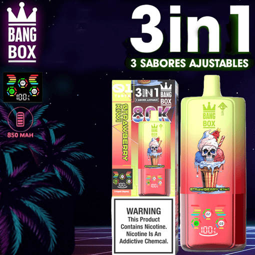 Bang Box 80K 3-in-1 Disposable Vape – 80,000 Puffs | Triple Flavor System | Rechargeable Mesh Coil - Image 8