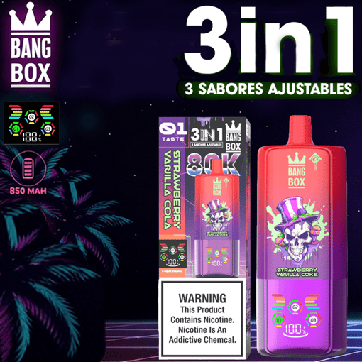Bang Box 80K 3-in-1 Disposable Vape – 80,000 Puffs | Triple Flavor System | Rechargeable Mesh Coil - Image 9