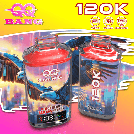 QQ Bang 120K Disposable Vape – 120,000 Puffs | Rechargeable Mesh Coil | Premium Single Flavor Vape - Image 2