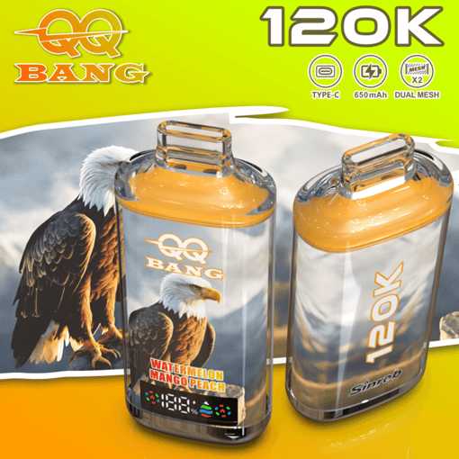 QQ Bang 120K Disposable Vape – 120,000 Puffs | Rechargeable Mesh Coil | Premium Single Flavor Vape - Image 13