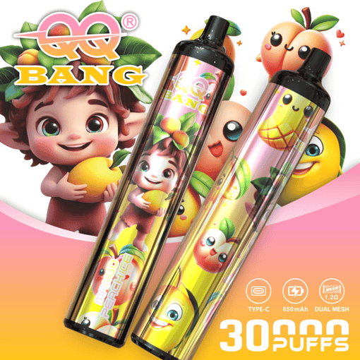 QQ Bang 30K Disposable Vape – 30,000 Puffs | Crystal Pen Design | Pure Flavor Mesh Coil Vape - Image 7