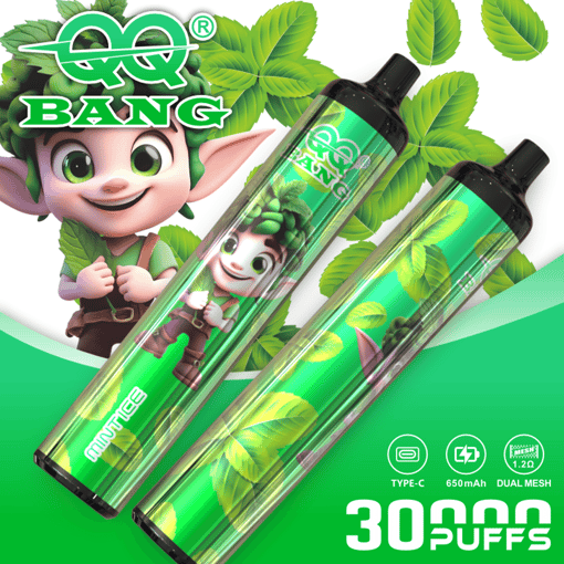 QQ Bang 30K Disposable Vape – 30,000 Puffs | Crystal Pen Design | Pure Flavor Mesh Coil Vape - Image 8