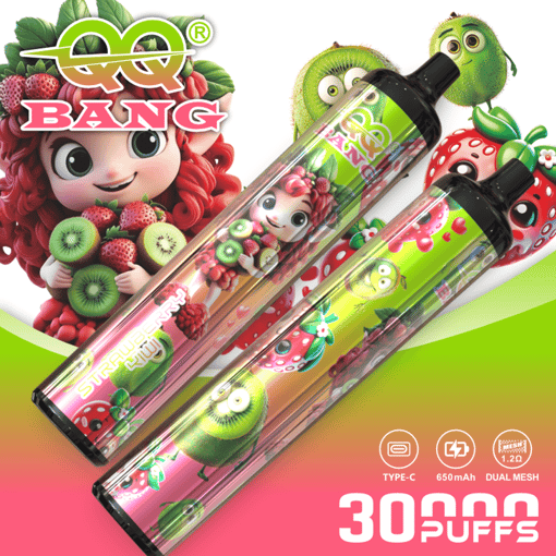 QQ Bang 30K Disposable Vape – 30,000 Puffs | Crystal Pen Design | Pure Flavor Mesh Coil Vape - Image 10