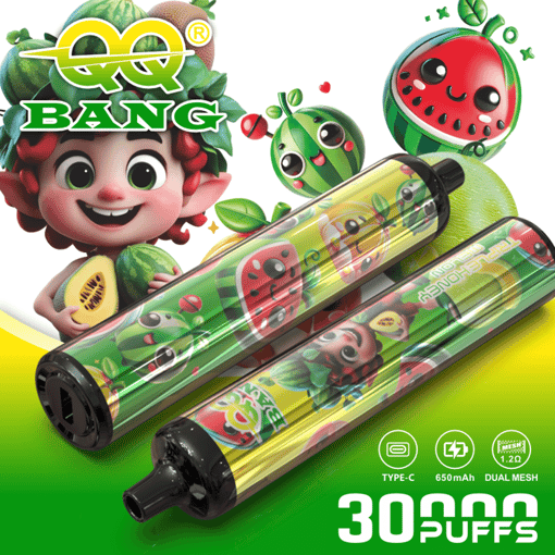 QQ Bang 30K Disposable Vape – 30,000 Puffs | Crystal Pen Design | Pure Flavor Mesh Coil Vape - Image 11