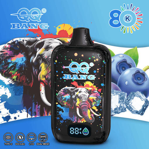 QQ Bang 80K Disposable Vape – 80,000 Puffs | Rechargeable Mesh Coil | Premium Single Flavor Vape - Image 3