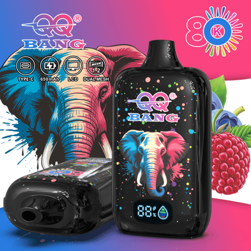 QQ Bang 80K Disposable Vape – 80,000 Puffs | Rechargeable Mesh Coil | Premium Single Flavor Vape - Image 4