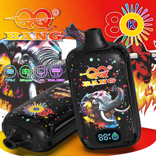 QQ Bang 80K Disposable Vape – 80,000 Puffs | Rechargeable Mesh Coil | Premium Single Flavor Vape - Image 5
