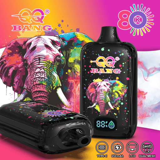 QQ Bang 80K Disposable Vape – 80,000 Puffs | Rechargeable Mesh Coil | Premium Single Flavor Vape - Image 7