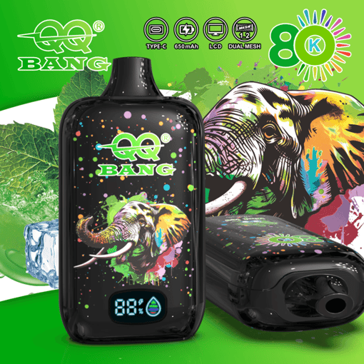 QQ Bang 80K Disposable Vape – 80,000 Puffs | Rechargeable Mesh Coil | Premium Single Flavor Vape - Image 9
