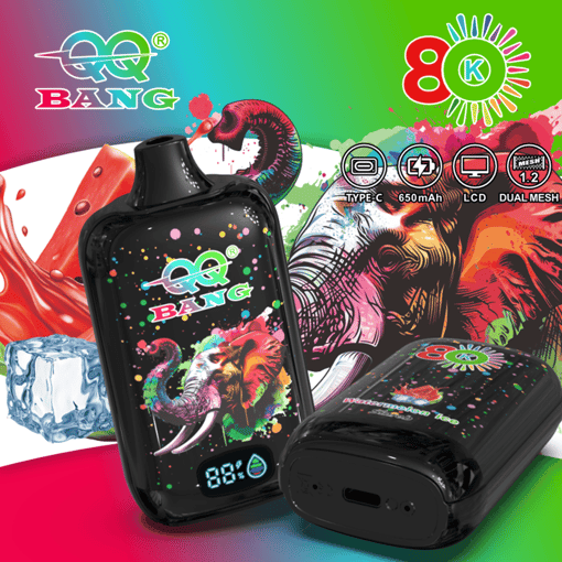 QQ Bang 80K Disposable Vape – 80,000 Puffs | Rechargeable Mesh Coil | Premium Single Flavor Vape - Image 13