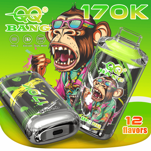 QQ Bang 170K Disposable Vape – 170,000 Puffs | Pure Flavor | Ultimate 170K Performance - Image 2