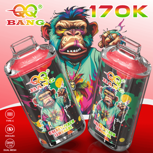 QQ Bang 170K Disposable Vape – 170,000 Puffs | Pure Flavor | Ultimate 170K Performance - Image 4