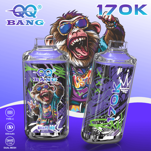 QQ Bang 170K Disposable Vape – 170,000 Puffs | Pure Flavor | Ultimate 170K Performance - Image 6