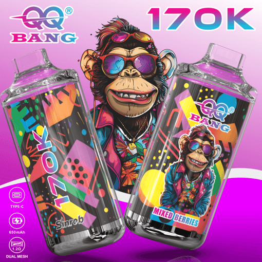 QQ Bang 170K Disposable Vape – 170,000 Puffs | Pure Flavor | Ultimate 170K Performance - Image 8