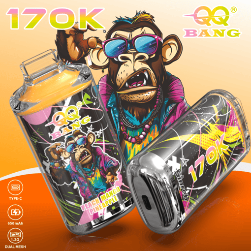 QQ Bang 170K Disposable Vape – 170,000 Puffs | Pure Flavor | Ultimate 170K Performance - Image 10