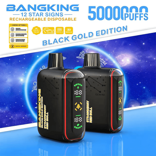 Bang King 12 Star Signs 50K Disposable Vape – 50,000 Puffs | Zodiac Edition | Single Flavor Mesh Coil Vape - Image 5