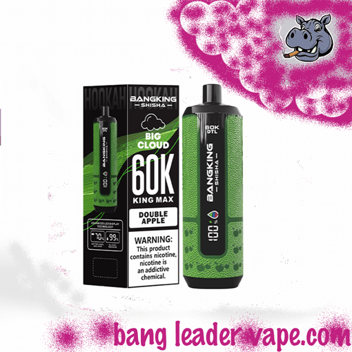 Bang King Shisha 60K Disposable Vape – 60,000 Puffs | Shisha Inspired Design - Image 5