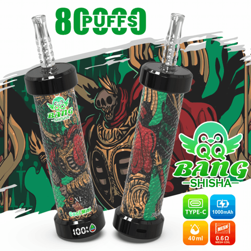 QQ Bang Shisha 80K Disposable Vape – Up to 80,000 Puffs | Premium Shisha Hookah Style - Imagen 6