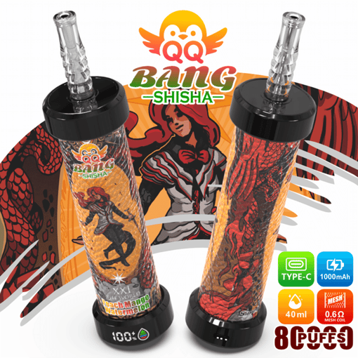 QQ Bang Shisha 80K Disposable Vape – Up to 80,000 Puffs | Premium Shisha Hookah Style - Imagen 9