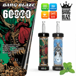 Vape desechable Bang Blaze 60K - 60,000 inhalaciones | Edición Power Cannon
