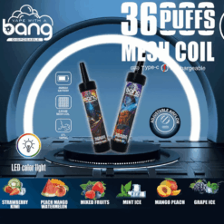 Vape desechable Bang 36K: hasta 36 000 inhalaciones con un rendimiento de sabor potente