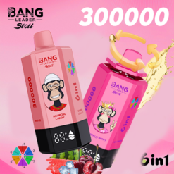 Bang Leader Stoll 300K Vape desechable - 300,000 inhalaciones | Dispositivo inteligente de sabores múltiples 6 en 1