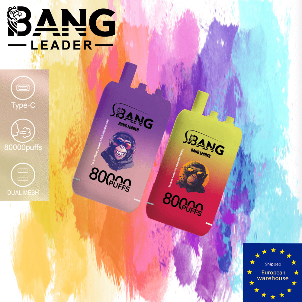 Bang Leader 80K Disposable Vape | EU Warehouse Shipping | 3 in 1 flavors